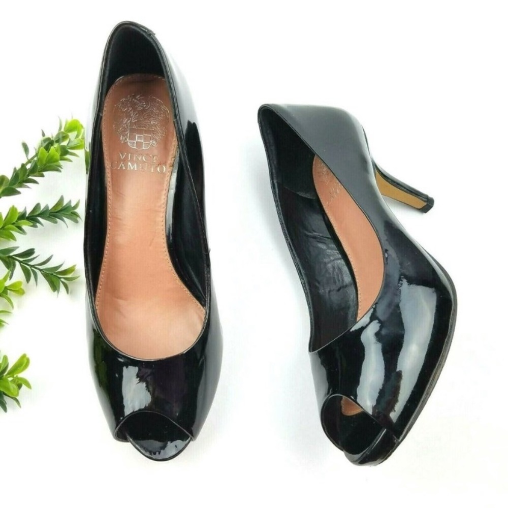 Vince Camuto peep toe pumps